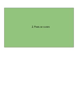 2. Panel de clases
