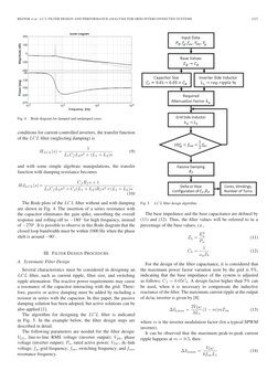 REZNIK et al.: LCL FILTER DESIGN AND PERFORMANCE ANALYSIS FOR GRID-INTERCONNECTED SYSTEMS
1227
Fig. 4.
Bode diagram for dampe