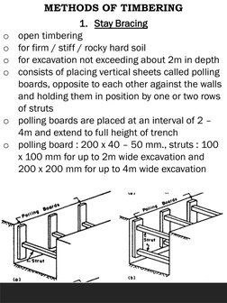 Timbering Methods for Trench Support | PDF | Deep Foundation | Building ...