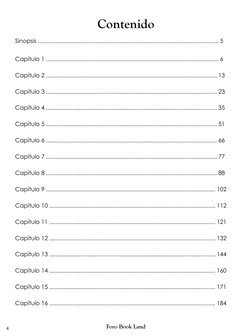 4
Foro Book Land
Contenido
Sinopsis..........................................................................................