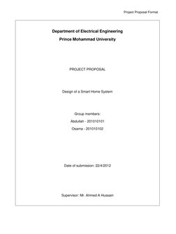 Electrical Project Module Proposal Electrical Engineering Project Proposal Guide | PDF | Specification ...