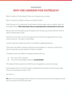 LinkedIn Lead Generation Scripts | PDF | Linked In | Facebook