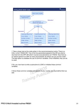 T24 Multithread Routine Sample Multi-Threading in T24 Routines | PDF | Subroutine | Thread (Computing)