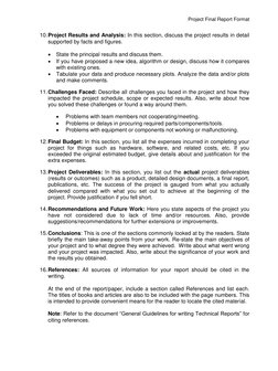 Final Year Project Report Template | PDF | Project Management ...