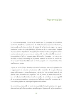 IX
Presentación
En los últimos diez años, el derecho en nuestro país ha atravesado una verdadera 
revolución. La reforma cons