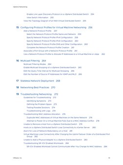 Enable Link Layer Discovery Protocol on a vSphere Distributed Switch
254
View Switch Information
255
View the Topology Diagra