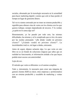 sociales, abrumado por la tecnología necesaria en la actualidad 
para hacer marketing digital y sientes que solo te hace perd