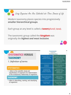 Introduction to Systematics in Biology | PDF | Taxonomy (Biology) | Species