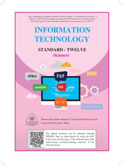 Maharashtra State Bureau of Textbook Production and
Curriculum Research, Pune.
The Coordination Committee formed by GR No. A