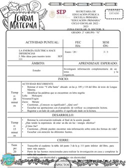 LOGO DEL
ESTADO
SECRETARIA DE
EDUCACIÓN PÚBLICA
ESCUELA PRIMARIA
“EDUCACIÓN PRIMARIA”
CICLO ESCOLAR 2022 –
2023
ZONA ESCOLAR: