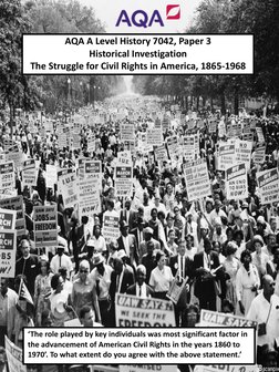 Civil Rights Coursework Guidelines | PDF | Primary Sources | Historian