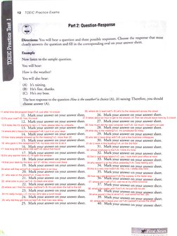 TOEIC Listening Practice Test 1 | PDF
