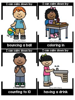 Free Printable Calming Strategies Cards | PDF | Lifestyle