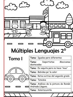 Ejercicios para Segundo Grado NM | PDF | Estudios de idiomas extranjeros