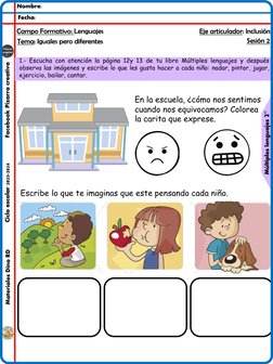 Ejercicios para Segundo Grado NM | PDF | Estudios de idiomas extranjeros