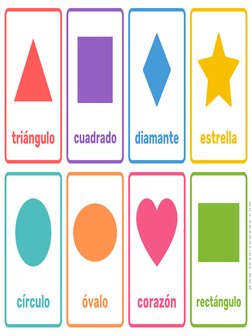 corazón
diamante
triángulo
círculo
óvalo
cuadrado
rectángulo
estrella
W W W . S P A N I S H M A M A . C O M
