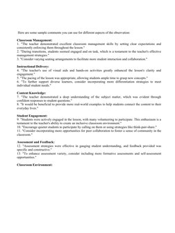 Sample Positive Comments for Teachers | PDF | Teachers | Differentiated ...