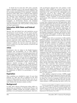 It should also be noted that APA policy generally
requires substantial review of the relevant empirical liter-
ature as a bas