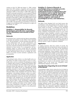 ventions on July 30, 2004 and August 11, 2006, seeking
input from APA members. Comments and recommenda-
tions were incorporat