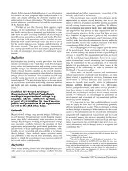 clients; deﬁning proper deidentiﬁcation of case information
for research or other purposes when deidentiﬁcation is in
order;