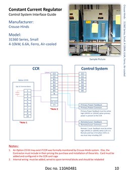 CCR Control System Interface Guide | PDF | Relay | Electrical Engineering