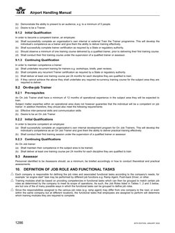 AHM 1110 Ground Operations Training Guide | PDF | Employment ...