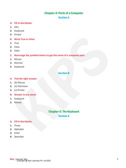 D Code Computer Book Answer Key | PDF | Input/Output | Computer File