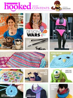 ISSUE ONE
CONTENTS
hooked
H A P P I L Y
)
SPRING CHIC HAT
INTERVIEW
AMIGURUMI
COVER STORY
STACEY TROCK
INTERVIEW
HOW
CROCHET