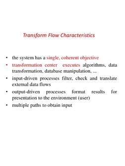 Transform and Transaction Flow Mapping | PDF | Software Engineering ...