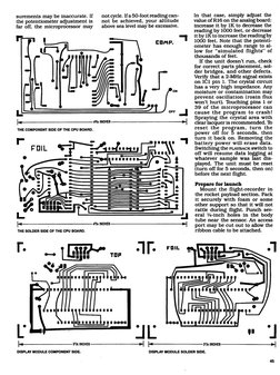 surements may be inaccurate. If
notcycle. Ifa 50-foot reading can-
the potentiometer adjustment is
not be achieved, your alti