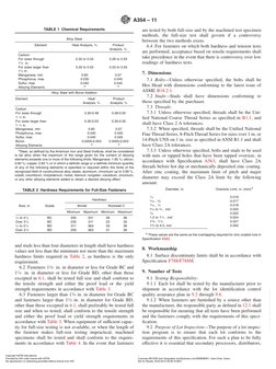 and studs less than four diameters in length shall have hardness
values not less than the minimum nor more than the maximum
h