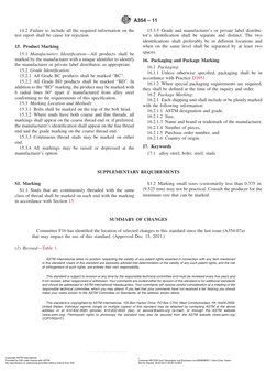 14.2 Failure to include all the required information on the
test report shall be cause for rejection.
15. Product Marking
15.