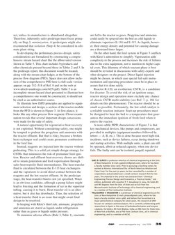 CEP
www.cepmagazine.org    July 2006
35
uct, unless its manufacture is abandoned altogether.
Therefore, inherently safer pred