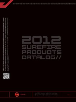 (http://www.surefire.com)SUREFIRE®
U.S.A.
18300 MT. BALDY CIRCLE • FOUNTAIN VALLEY, CA 92708 
[714] 545 9444 • [800] 828 880