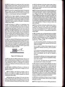 . 4AZ Si la tensión en la cuerda que jala la masa hacia
iqjo del plano es de 18.0 N, ¿cuál es la aceleracjón de la
masa? ¿Se