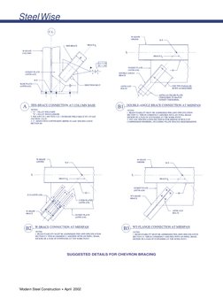 Chevron Structural Chevron Bracing Design for Steel Frames | PDF | Screw | Mechanical ...