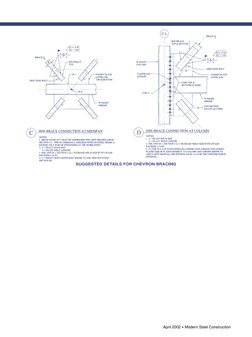 Chevron Structural Chevron Bracing Design for Steel Frames | PDF | Screw | Mechanical ...