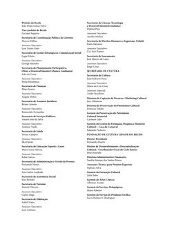 Prefeito do Recife 
João Paulo Lima e Silva
Vice-prefeito do Recife 
Luciano Siqueira
Secretaria de Coordenação Política de G
