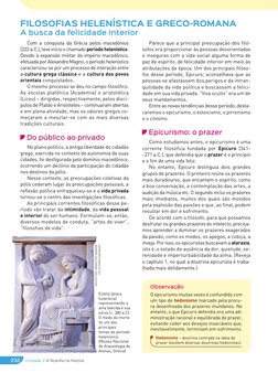 FilosoFias HelenÍstica e Greco-romana
A busca da felicidade interior
Com a conquista da Grécia pelos macedônios 
(322 a.C.),