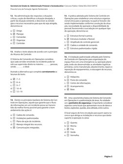 Página 5
Secretaria de Estado da Administração Prisional e Socioeducativa • Concurso Público • Edital 001/2019-SAP/SC
Prov