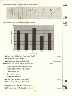 Bond 11+ Math Assessment Papers 9-10 Years Book 1 With Answers Grade 5 ...