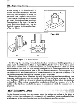 Part Side View Sectional Views - Engineering - Drawing | PDF