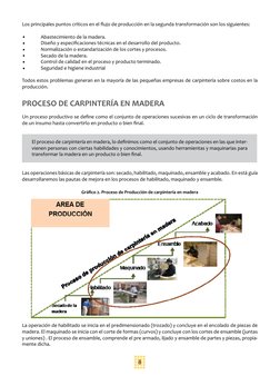 8
Los principales puntos críticos en el flujo de producción en la segunda transformación son los siguientes:
	
Abastecimiento