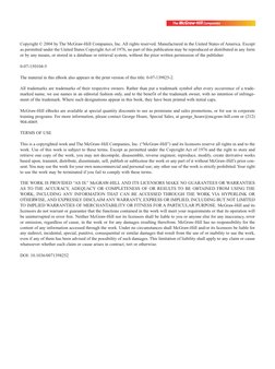 Copyright © 2004 by The McGraw-Hill Companies, Inc. All rights reserved. Manufactured in the United States of America. Except