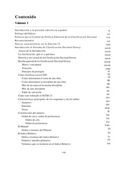 Contenido 
Volumen 1 
vii 
Introducción a la presente edición en español 
xi 
Prólogo del Editor 
Prefacio por el Comité de P