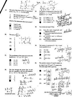 CSEC Additional Mathematics 2016 P1 Solutions | PDF