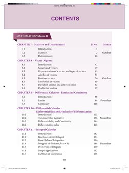 11th Maths Vol2 EM WWW - Tntextbooks.in | PDF | Matrix