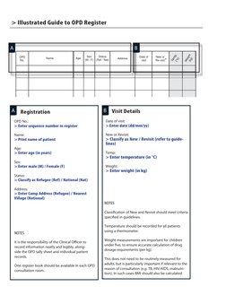 Opd 206 Form.pdf OPD Register Format and Guidelines | PDF | Malaria | Medical Diagnosis