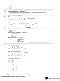 CBSE Class 12 Chemistry Answer Key 2024 | PDF | Career & Growth | Self ...