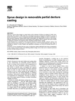 ELSEVIER 
Journal of Dentistry Vol. 24, Nos 1-2, pp. 99-103, 1996 
Copyright 0 1996. Elsevier Science Ltd. All rights resewed